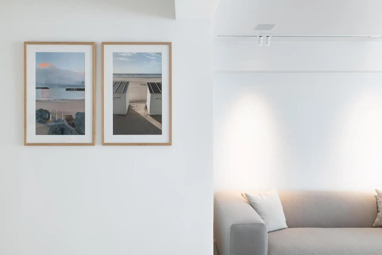 Lejlighed Een Designappartement Met Zijdelings Zicht Op Zee Oostende