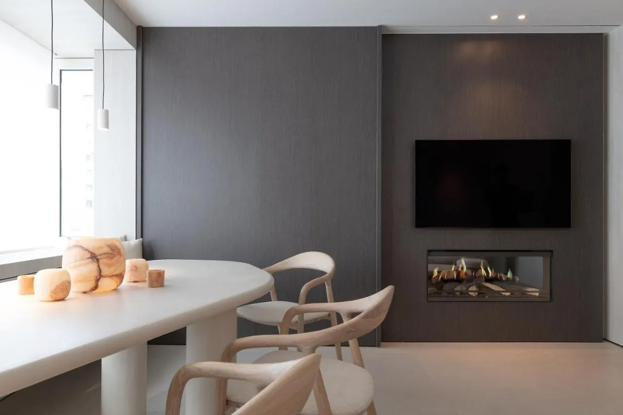 Een Designappartement Met Zijdelings Zicht Op Zee Ostend